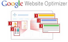 Split testing with Google Website Optimizer